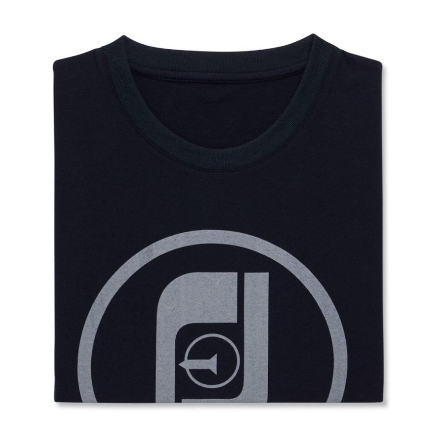 Footjoy CA FJ Heritage Graphic Tee-Previous Season Style Navy