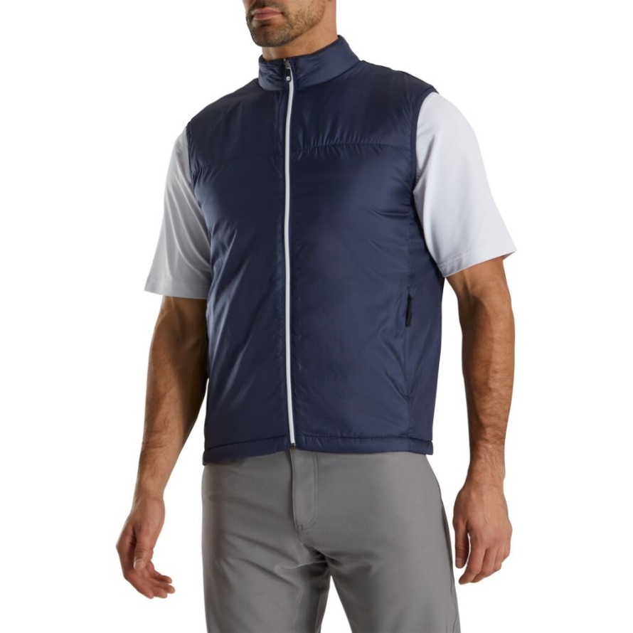 Footjoy CA Navy Full-Zip Insulated Vest