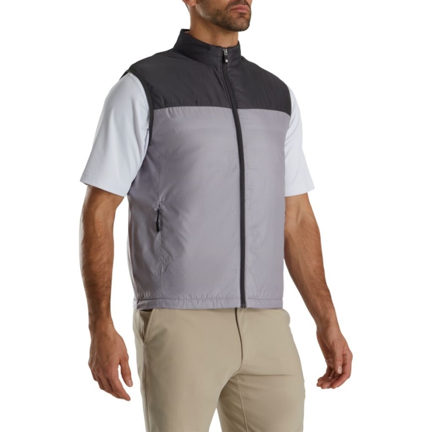 Full-Zip Insulated Vest Charcoal-Grey Footjoy CA