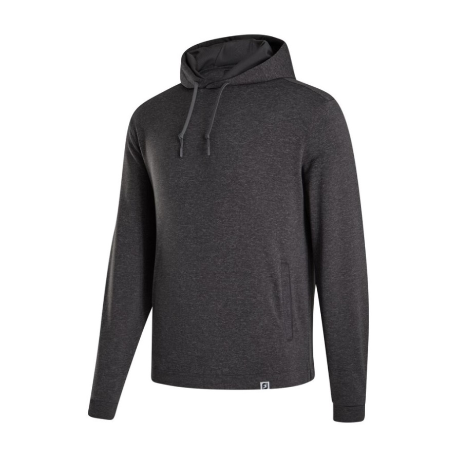 Footjoy CA Lightweight Hoodie Heather Charcoal