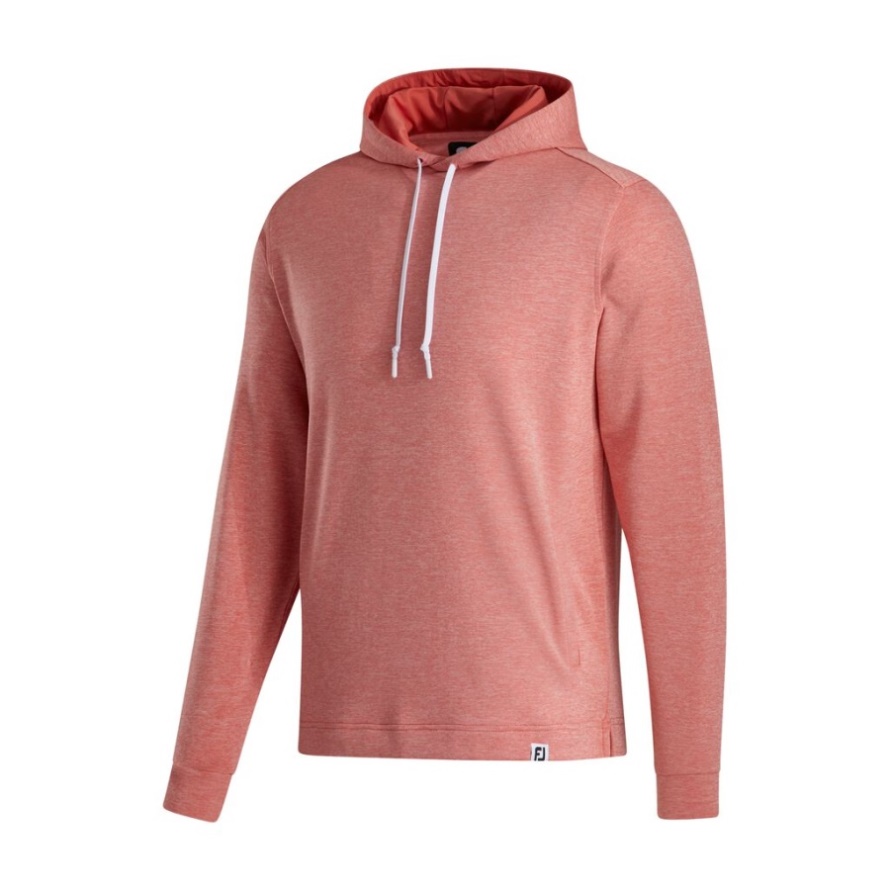 Footjoy CA Heather Coral Lightweight Hoodie