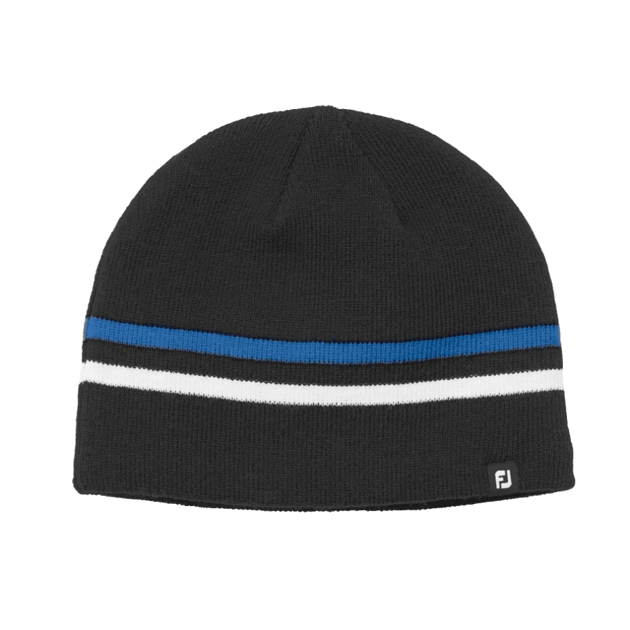 Footjoy CA Black Winter Knit Beanie