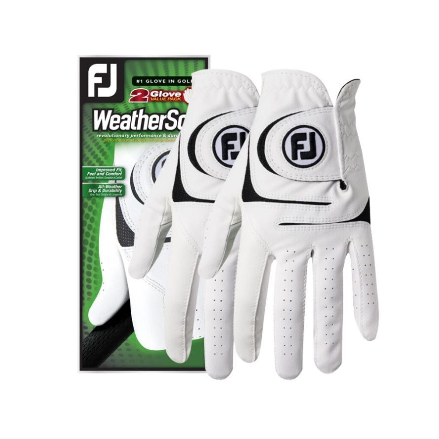 Weather Sof 2-Pack White Footjoy CA