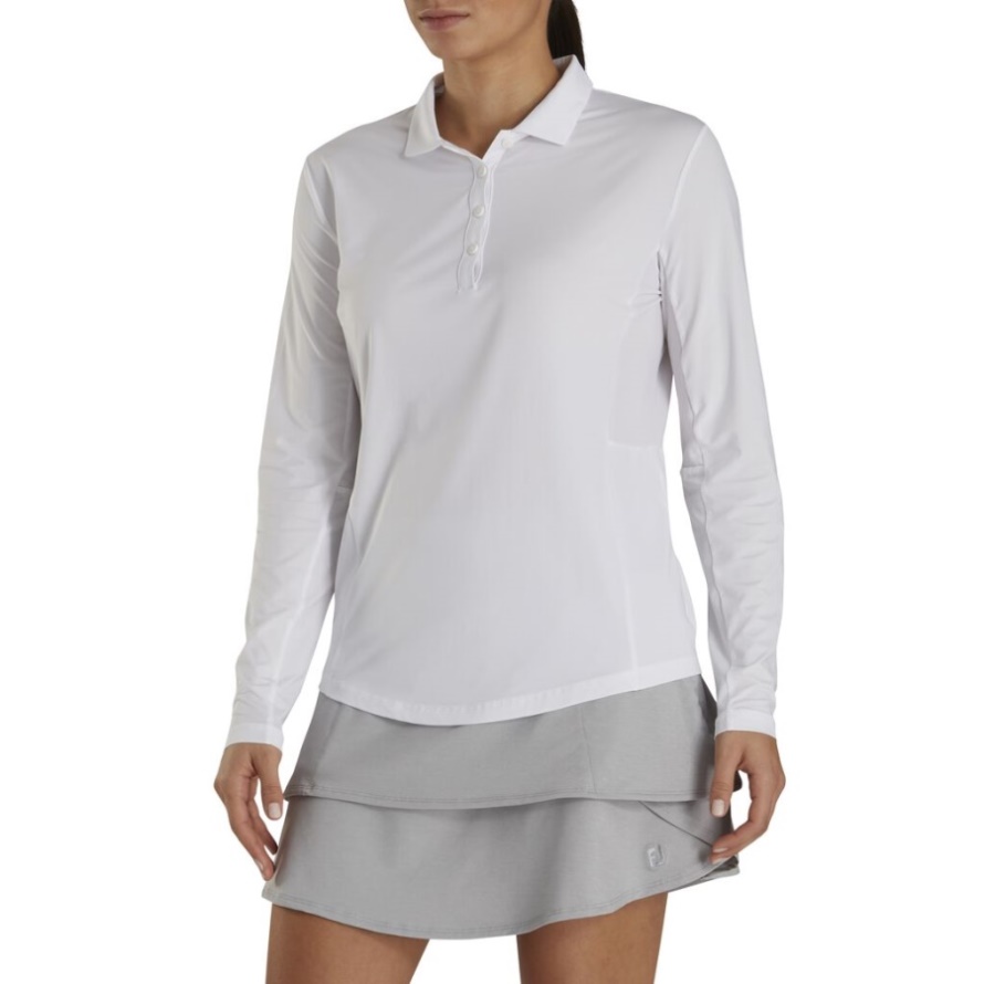 Footjoy CA Long Sleeve Sun Protection Shirt Women White