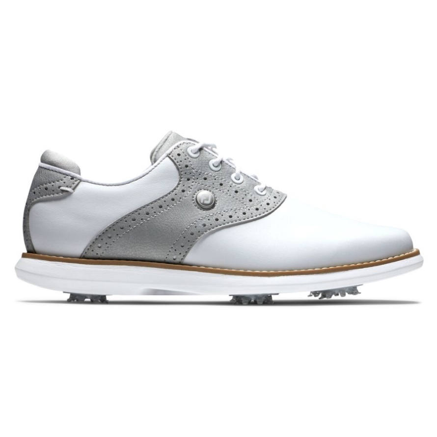 Footjoy CA White-Grey Frost Traditions Women