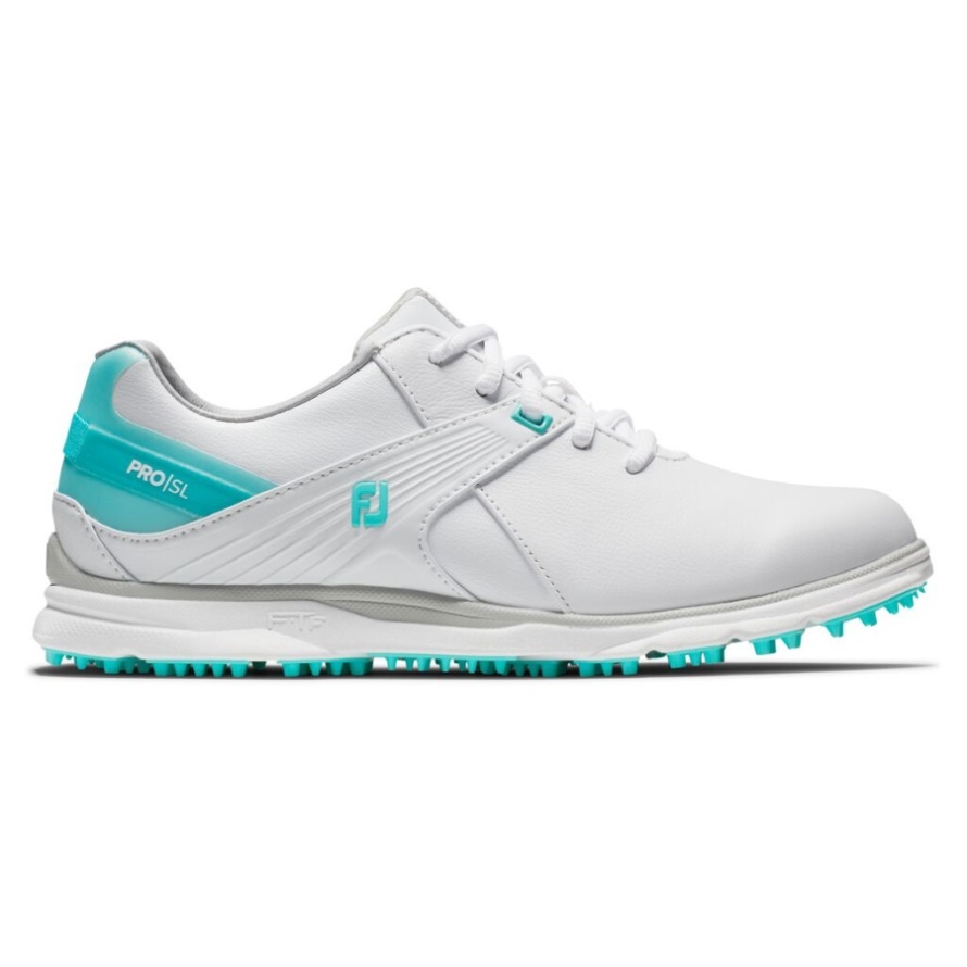 White-Aqua Footjoy CA Pro SL Women-Previous Season Style