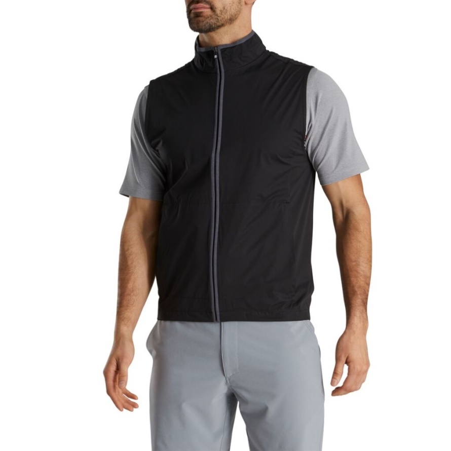 Black-Charcoal Footjoy CA HydroKnit Vest
