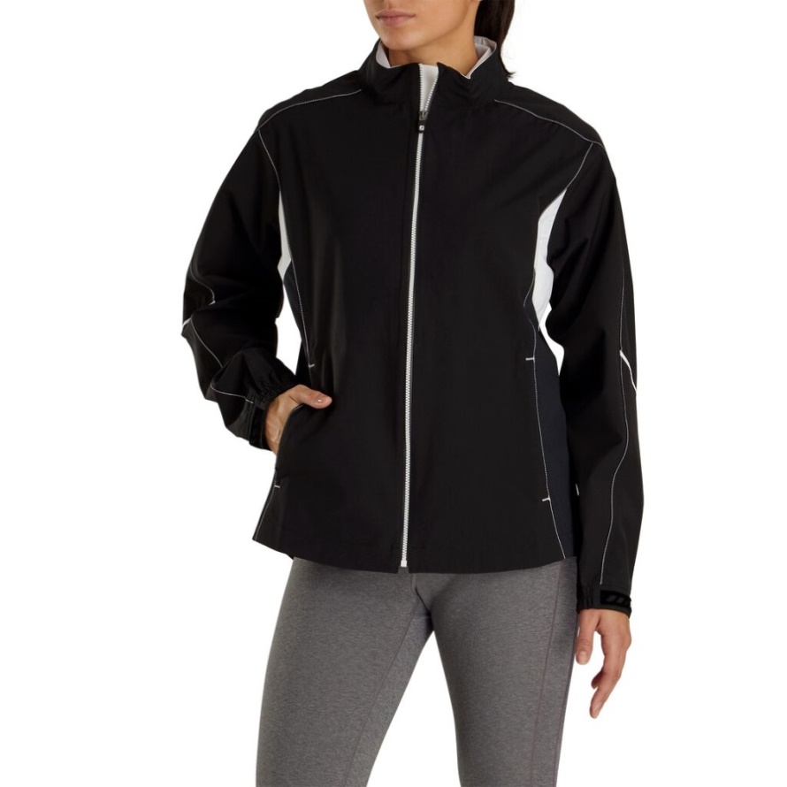 Footjoy CA Black FJ HydroLite Rain Jacket Women