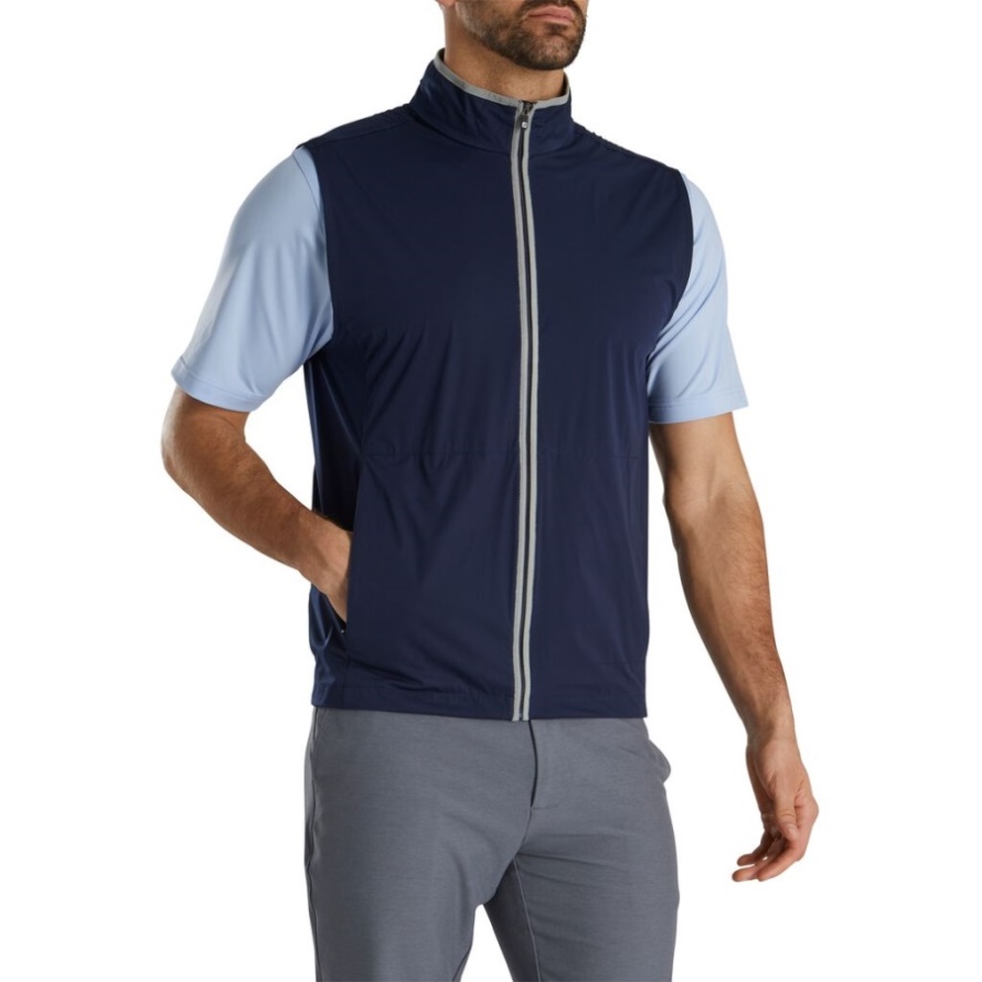 HydroKnit Vest Footjoy CA Navy-Grey