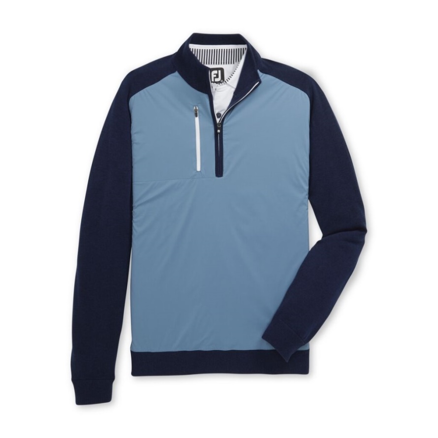 Navy-Denim Tech Sweater Footjoy CA