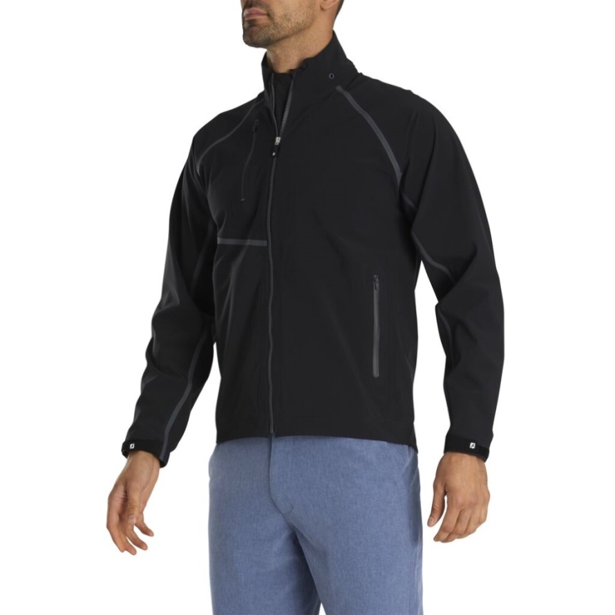 Footjoy CA Black-Charcoal HydroTour Rain Jacket