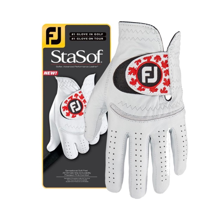 Pearl-Red Leaf StaSof Limited Edition Footjoy CA