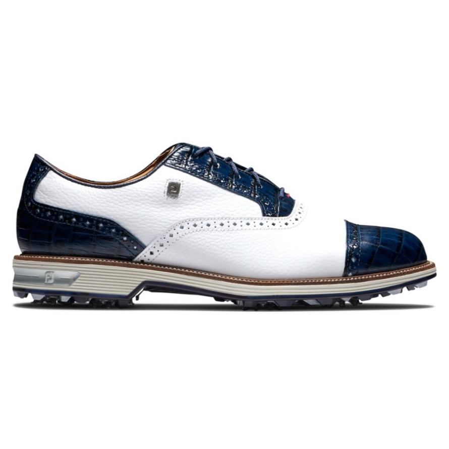 Footjoy CA Premiere Series - Tarlow White-Navy