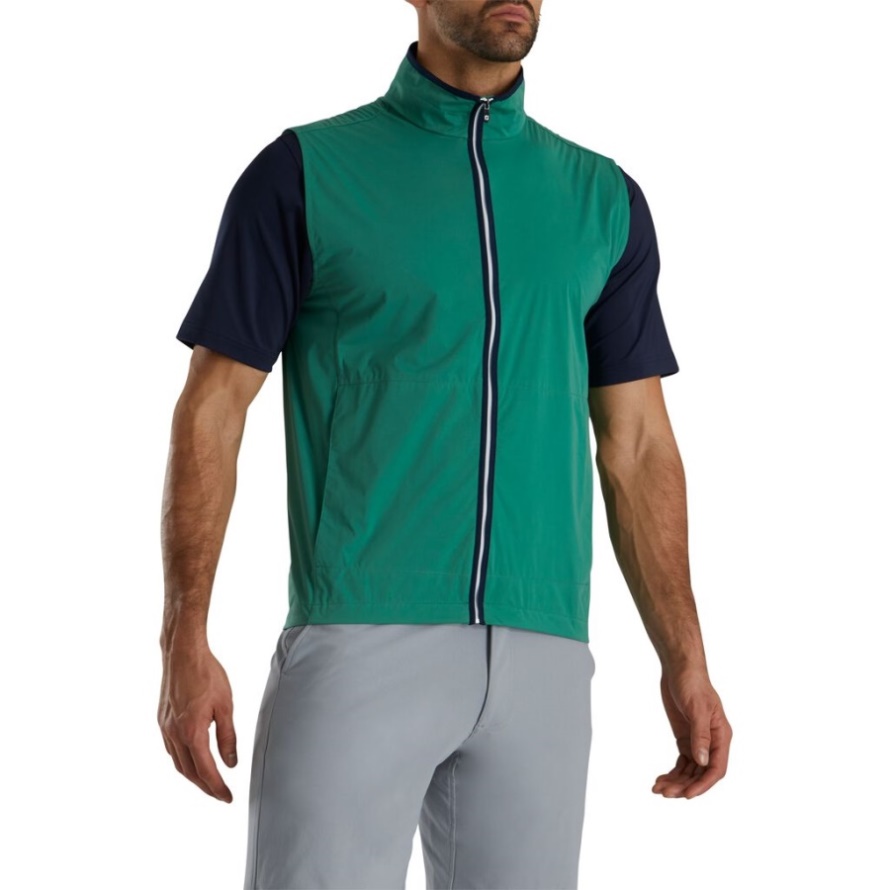 Footjoy CA Evergreen-Navy HydroKnit Vest
