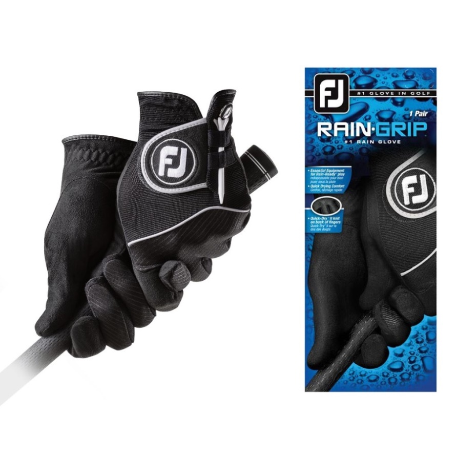 Footjoy CA RainGrip Pair Black