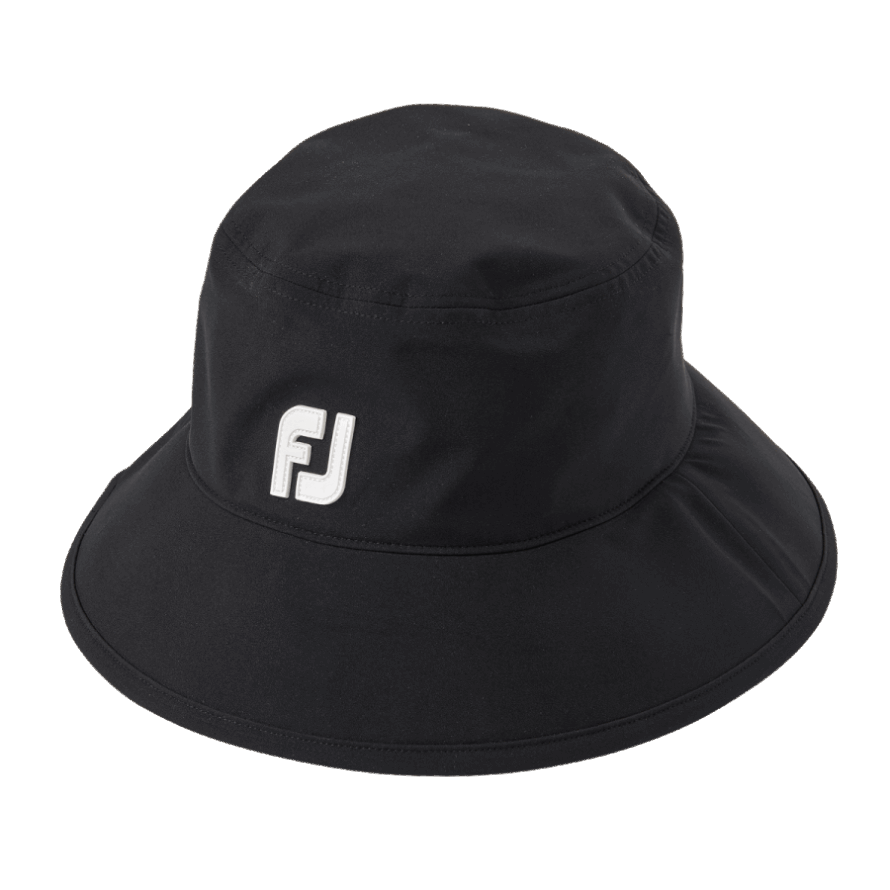 DryJoys Tour Golf Bucket Rain Hat Footjoy CA Black