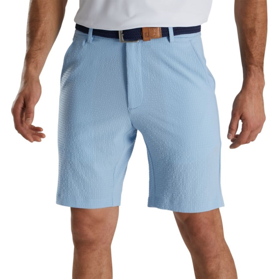 Seersucker Shorts 10'' Inseam Dusk Blue Footjoy CA