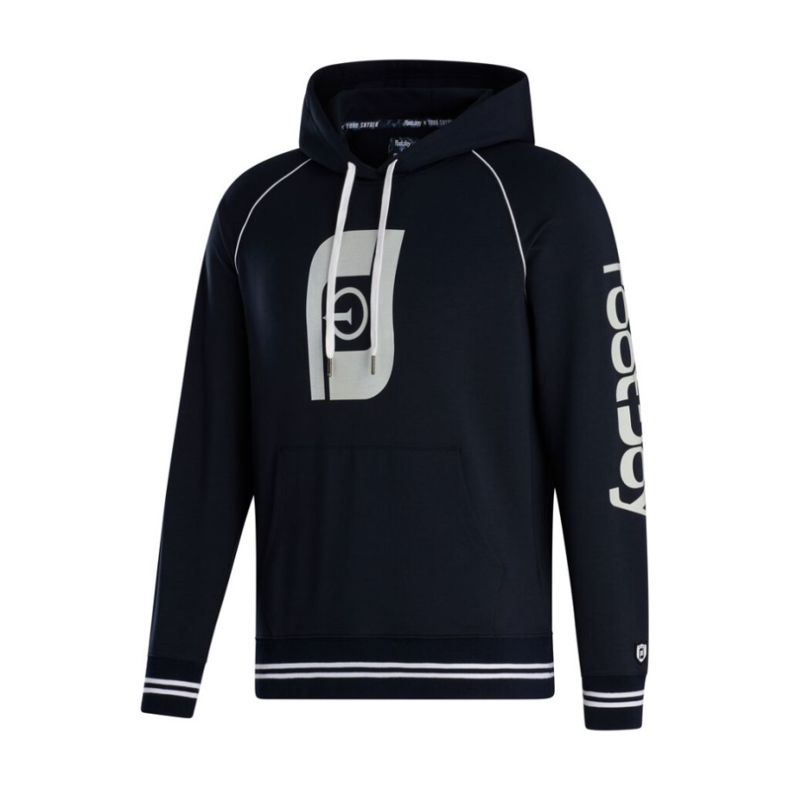 French Terry Raglan Hoodie Navy Footjoy CA