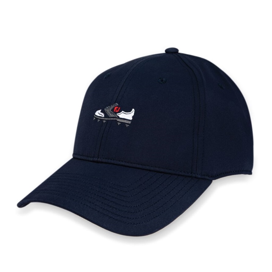 Navy-Shoe Logo Footjoy CA Performance Cap