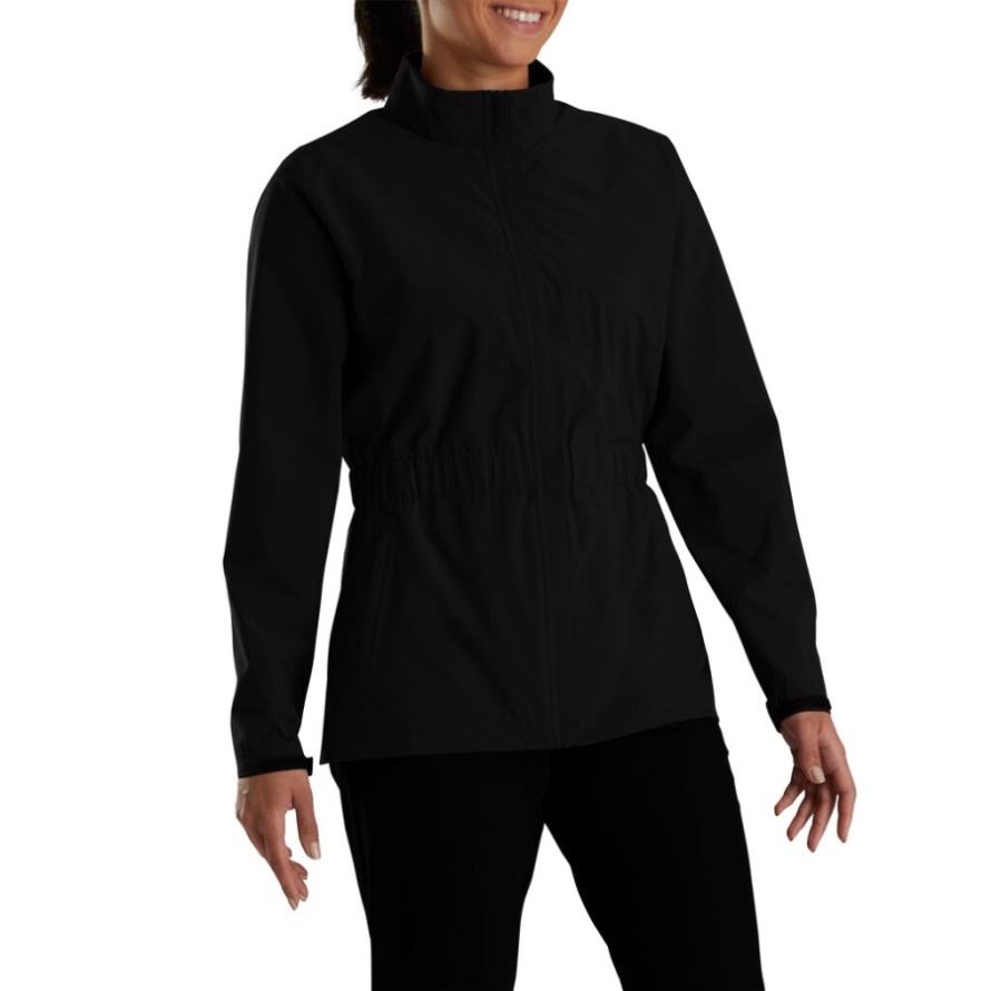 Black Footjoy CA FJ HydroLitenRain Jacket Women