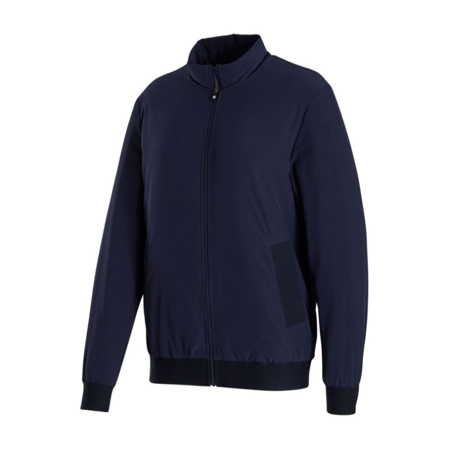 Insulated Bomber Jacket Women-Previous Season Style Navy Footjoy CA