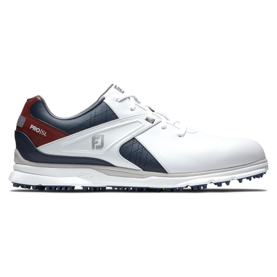 Pro SL-Previous Season Style White-Navy-Maroon Footjoy CA