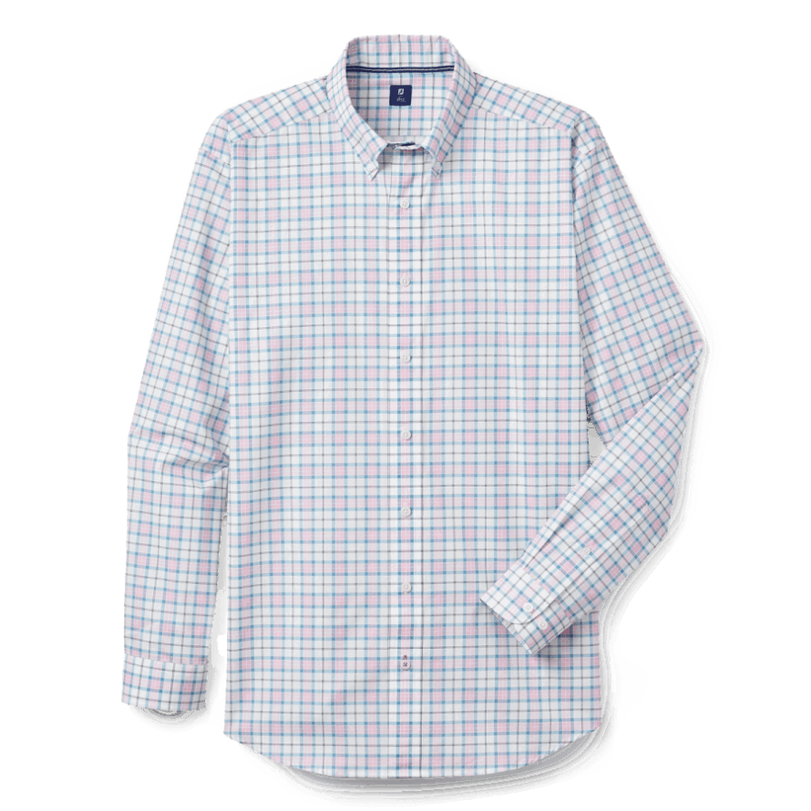 Footjoy CA Dusty Lilac Multi-Color Tartan Woven-Previous Season Style