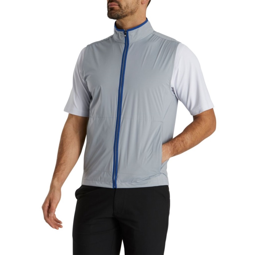Grey-Royal HydroKnit Vest Footjoy CA