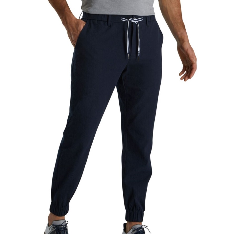 Seersucker Camp Jogger Navy Footjoy CA