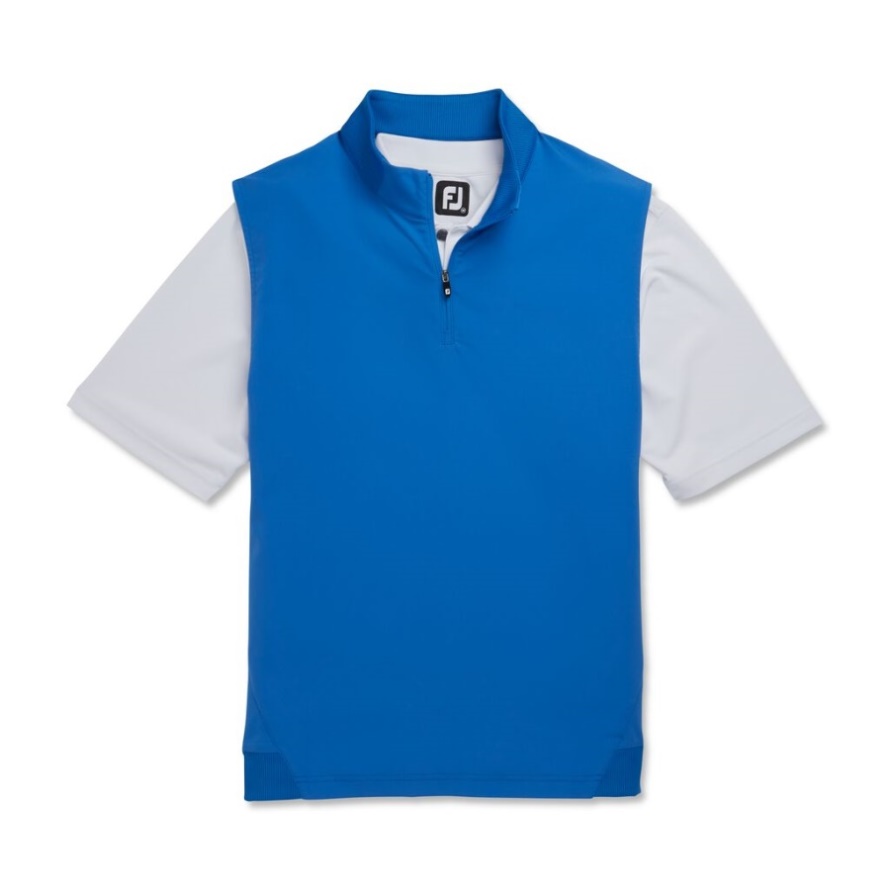 Royal Stretch Woven Vest Knit Accents Footjoy CA