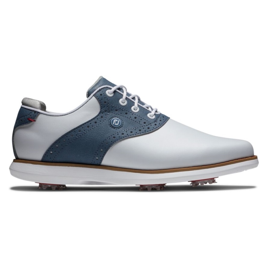 Footjoy CA Traditions Women White-Blue