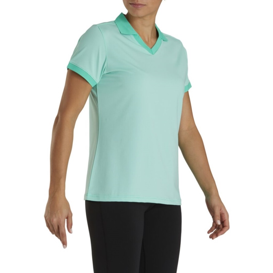 End On End Open Collar Women Spearmint Footjoy CA