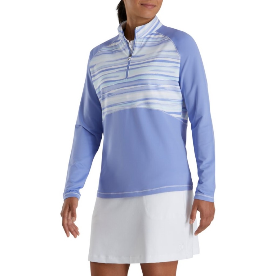 Violet Watercolor Half-Zip Women Footjoy CA