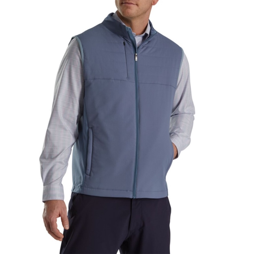 Insulated Full-Zip Vest Footjoy CA Bluestone-Denim