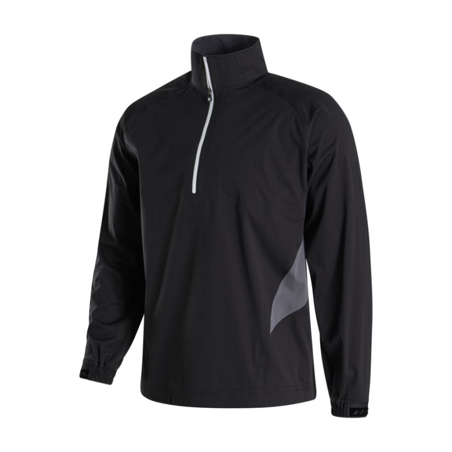 Black-Charcoal Hydroknit Pullover-Previous Season Style Footjoy CA