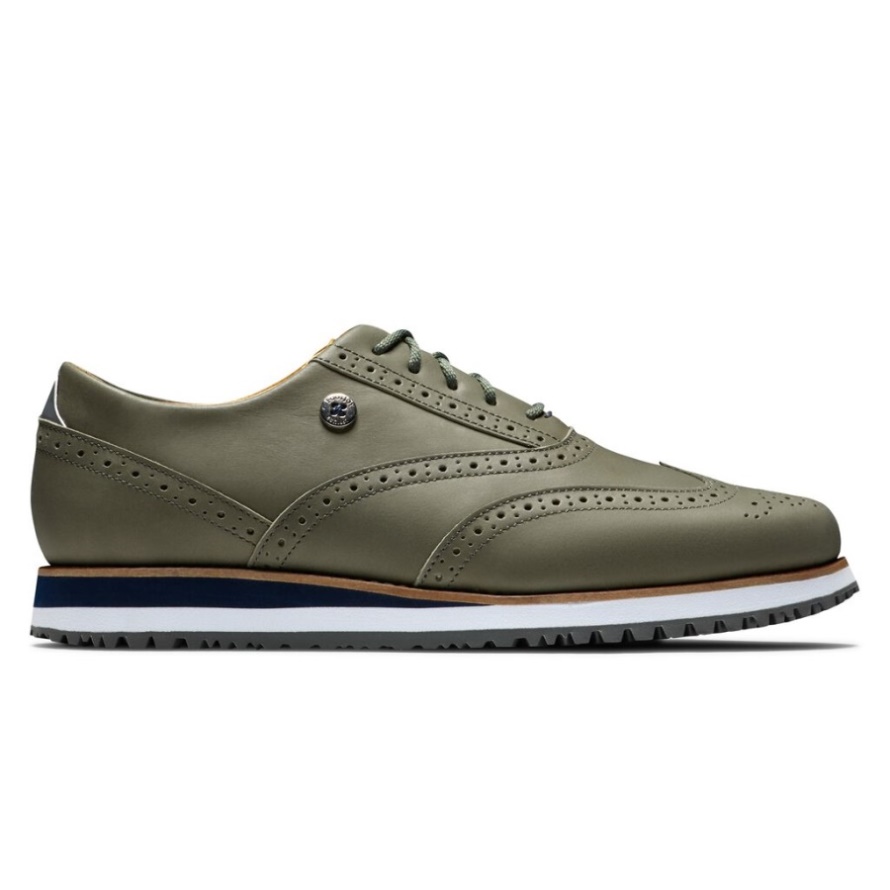 Sport Retro Women-Previous Season Style Olive Footjoy CA