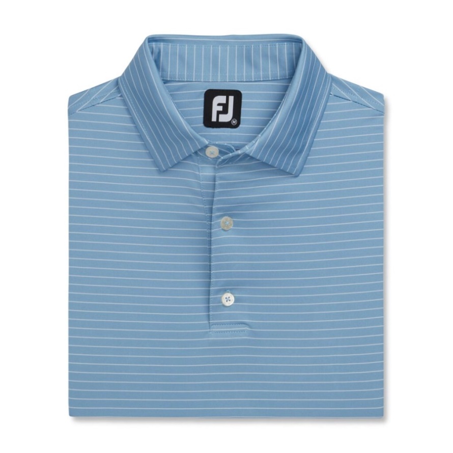 Lisle Classic Pencil Stripe Footjoy CA Blue-White