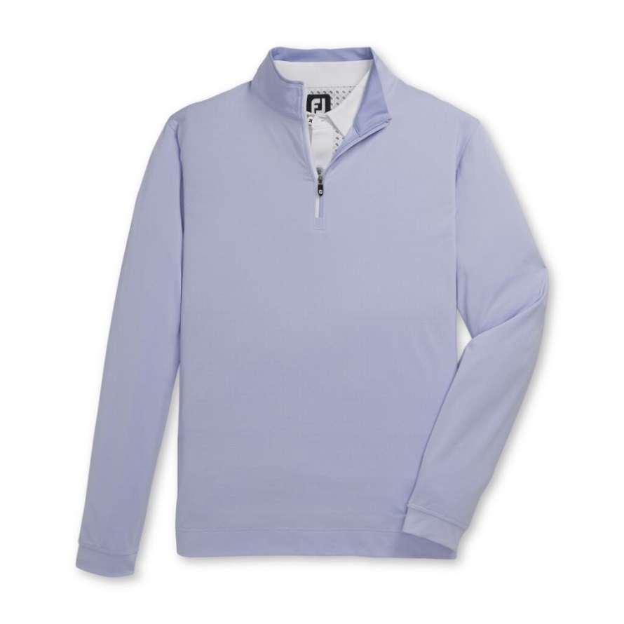 Lavender-White Footjoy CA Lightweight Quarter-Zip