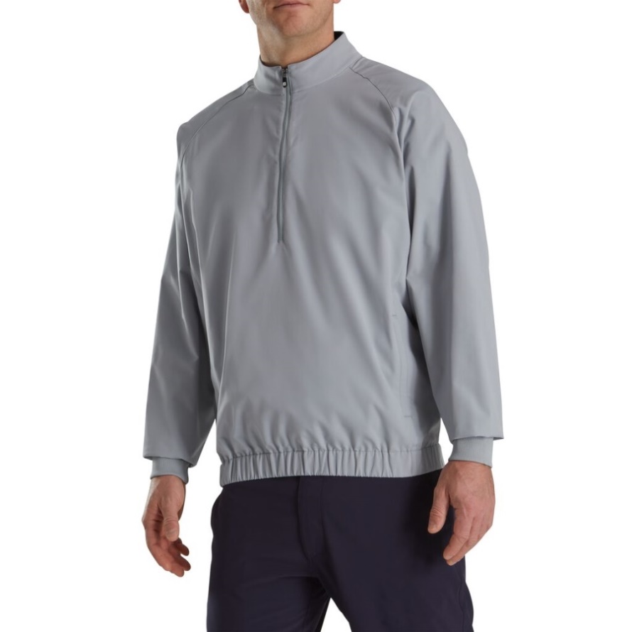 Grey Footjoy CA Half-Zip Windshirt