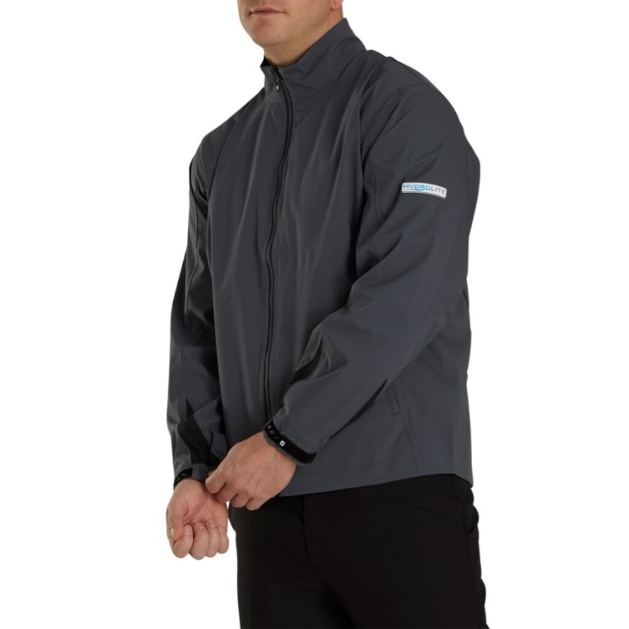 FJ HydroLite Rain Jacket Charcoal-Black Footjoy CA