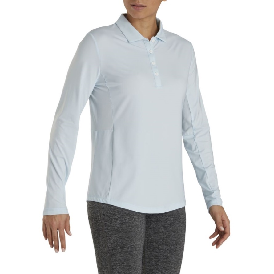 Ice Blue Long Sleeve Sun Protection Shirt Women Footjoy CA
