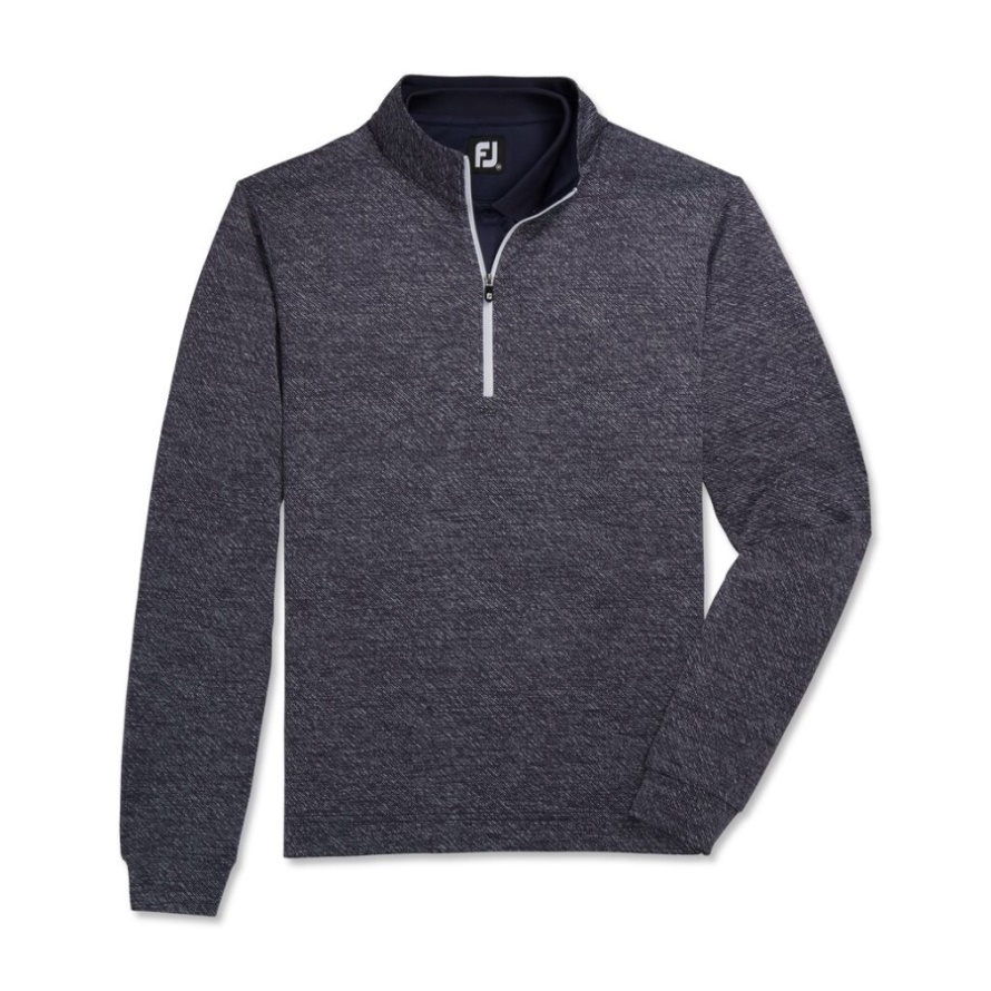 Jacquard Texture Midlayer Footjoy CA Navy