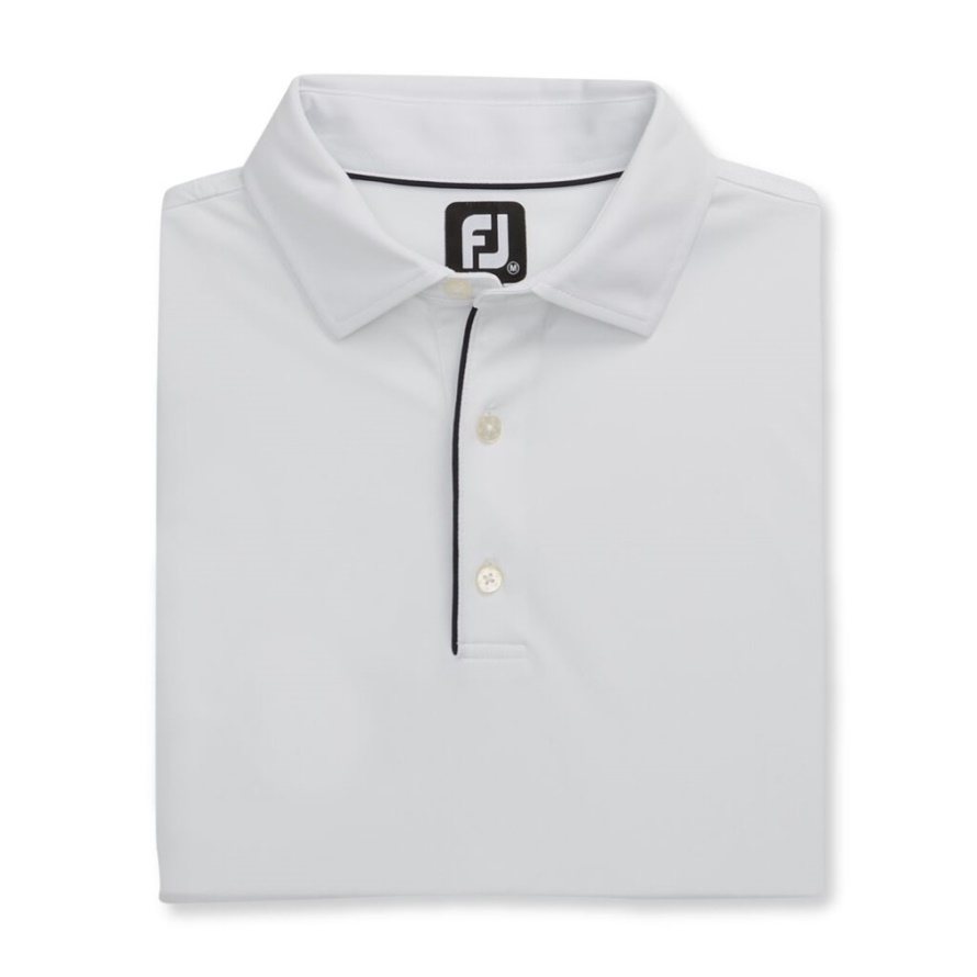 Footjoy CA White Long Sleeve Sun Protection Shirt