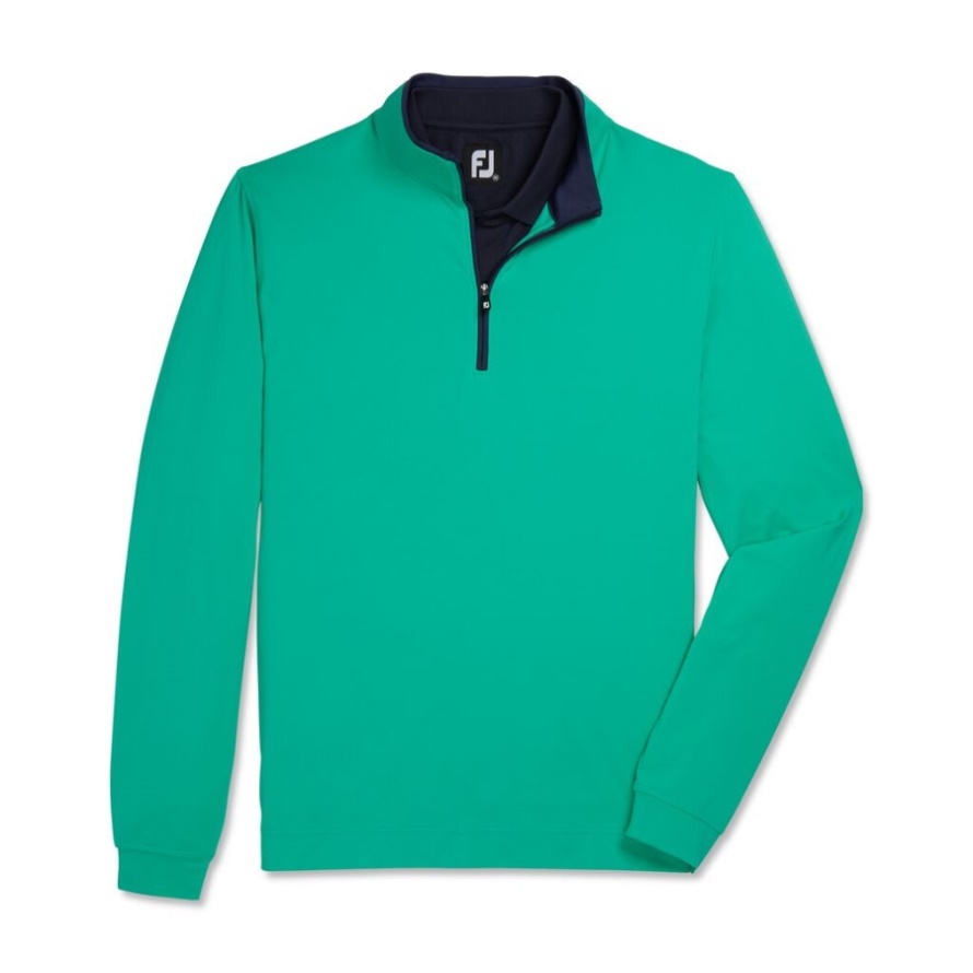 Footjoy CA Lightweight Solid Mid-Layer Sea Green