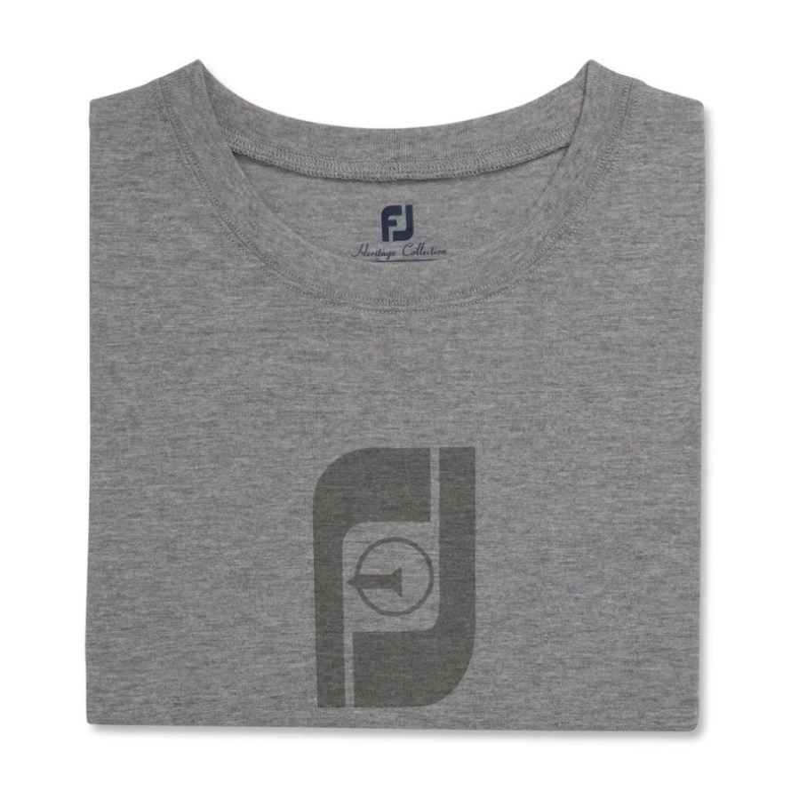 Grey Footjoy CA FJ Heritage Graphic Tee Women