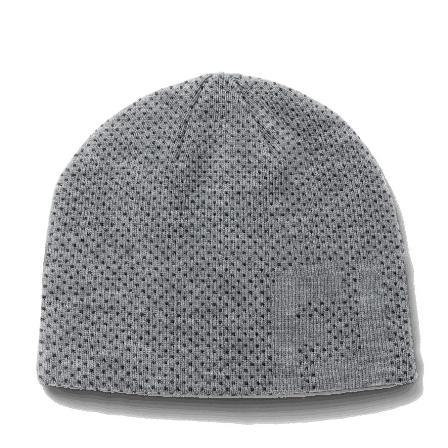 Heather Grey Footjoy CA Jacquard Knit Beanie