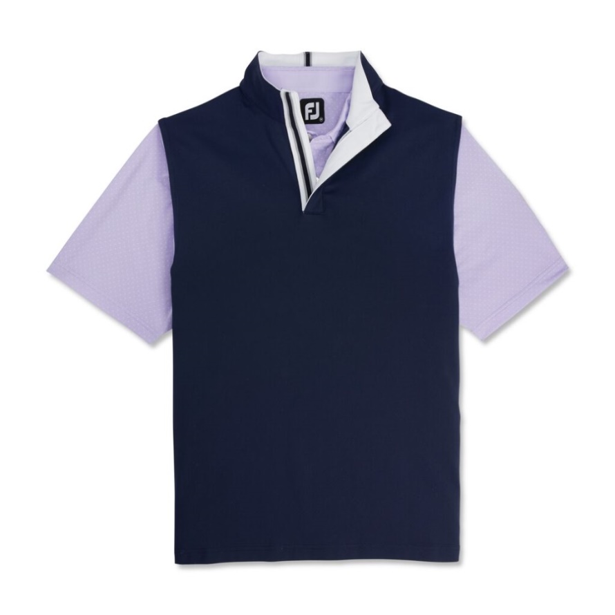 Footjoy CA Stretch Jersey-Previous Season Style Navy