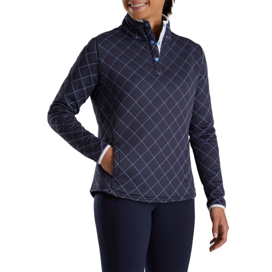 Footjoy CA Navy Quilted Mid-Layer Women