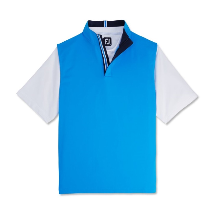 Stretch Jersey-Previous Season Style French Blue Footjoy CA