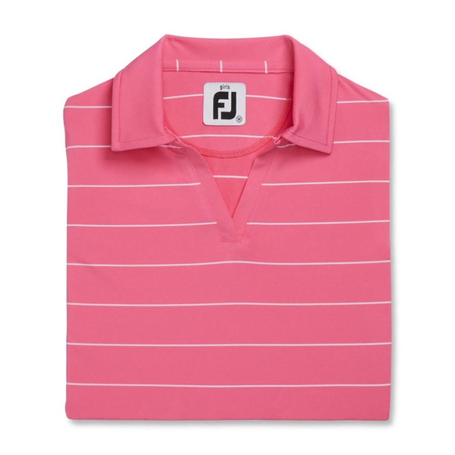 Footjoy CA Hot Pink Sleeveless Shirt Junior Girl